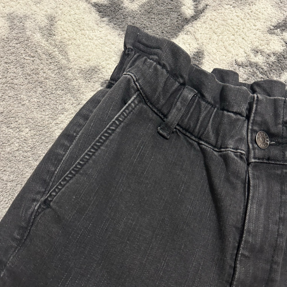 Express Super High Rise Paperbag Jeans - Picture 4 of 13